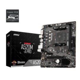 MSI A520M A PRO AM4 AMD A520 Lowest Price in Pakistan