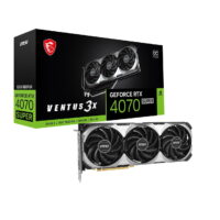 MSI GeForce RTX 4070 SUPER 12G VENTUS 3X OC GDDR6X PCI Express 4.0 ATX Graphics Cards Lowest Price in Pakistan