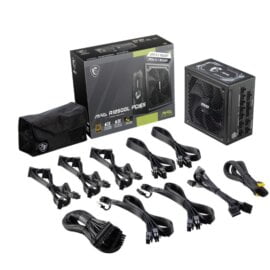 MSI MAG A1250GL PCIE 5 80 GOLD Fully Modular Gaming Lowest Price in Pakistan 04