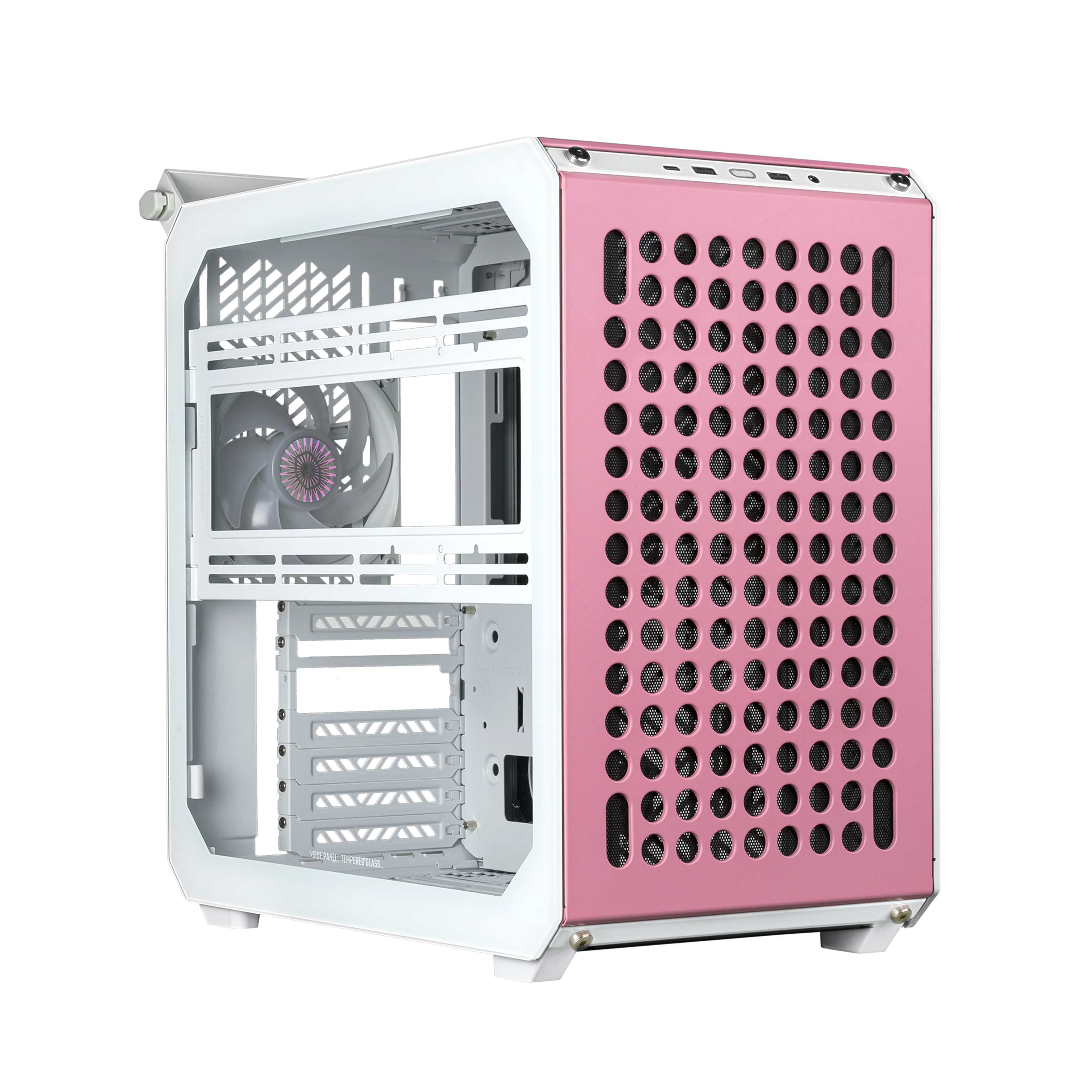 Cooler Master introduces the QUBE 500 Flatpack Macaron Edition.