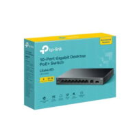 TP LINK LS1210GP 10 Port Gigabit Desktop LiteWave Switch 8 Port PoE GB SFP Port price in pakistan 02