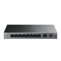 TP LINK LS1210GP 10 Port Gigabit Desktop LiteWave Switch 8 Port PoE GB SFP Port price in pakistan