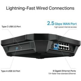 TP Link Archer AX6000 Dual Band 8 Stream Next Gen Wi Fi 6 Router Ver 1.0 US price in pakistan 03