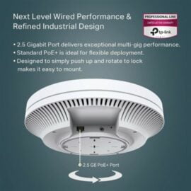 TP Link EAP670 AX5400 Multi Gigabit Ceiling Mount WiFi 6 Access Point Omada Mesh price in pakistan 02