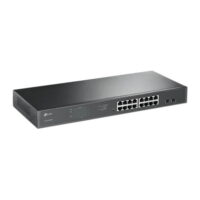TP Link TL SG1218MPE 16 Port Gigabit Easy Smart PoE Switch with 2 SFP Slots price in pakistan 01