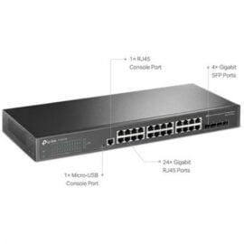 TP Link TL SG3428 JetStream 24 Port Gigabit L2 Managed Switch with 4 SFP Slots price in pakistan 02 1