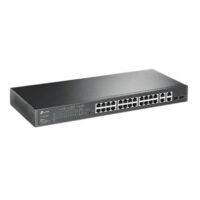 TP Link TL SL2428P JetStream 24 Port 10 100Mbps 4 Port Gigabit Smart Switch with 24 Port PoEprice in pakistan 01