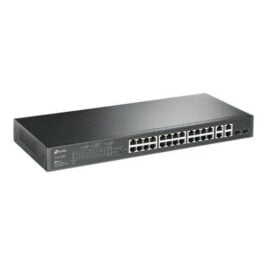 TP Link TL SL2428P JetStream 24 Port 10 100Mbps 4 Port Gigabit Smart Switch with 24 Port PoEprice in pakistan 01