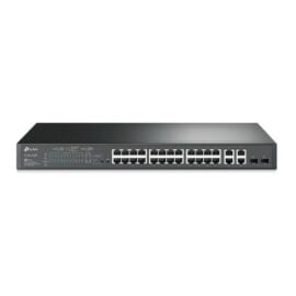 TP Link TL SL2428P JetStream 24 Port 10 100Mbps 4 Port Gigabit Smart Switch with 24 Port PoEprice in pakistan