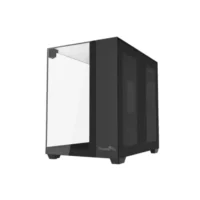 Thunder Battle Station TGC-666 Case – Black – Three sided tempered glass panels – Dual-chamber ATX Mid Tower – Up to 2 × 360mm radiators 7