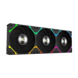 Thunder Ember TCS-45B 3 Pack Black – (ARGB 120mm LED PWM Daisy-Chain) 1