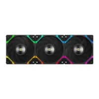 Thunder Ember TCS-45B 3 Pack Black – (ARGB 120mm LED PWM Daisy-Chain) 2