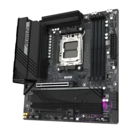 GIGABYTE B650M AORUS Elite AX Gaming Motherboard (AM5/ LGA 1718/ AMD B650/ Micro-ATX// DDR5/ 2* M.2/ PCIe 5.0/ USB 3.2 Gen2X2 Type-C/Intel 2.5GbE LAN/Q-Flash Plus/EZ-Latch) 4