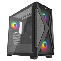 Thunder Diesel TGC-684 ATX Gaming Case – 3 ARGB Fans Pre-Installed