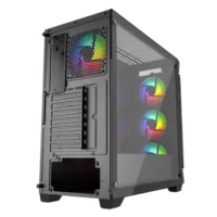 Thunder Diesel TGC-684 ATX Gaming Case – 3 ARGB Fans Pre-Installed 2