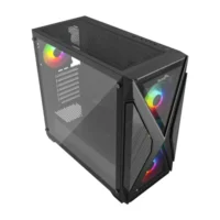 Thunder Diesel TGC-684 ATX Gaming Case – 3 ARGB Fans Pre-Installed 5