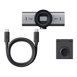 Logitech BRIO Ultra Premium 4K Webcam Graphite 960-001548 - Image 5