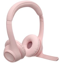 Logitech Zone 300 Wireless Headset - Rose 981-001413 - Image 5