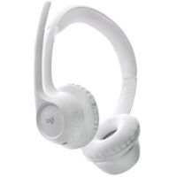 Logitech Zone 300 Wireless Headset - White 981-001418 - Image 4