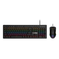MSI Forge GK300 Combo Blue Switches Gaming Keyboard and Gaming Mouse