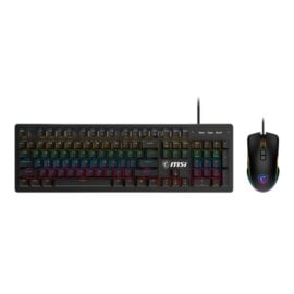 MSI Forge GK300 Combo Blue Switches Gaming Keyboard and Gaming Mouse