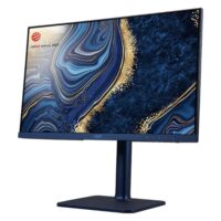 MSI Modern MD241P 24" 75Hz FHD IPS HDMI USB Type-C Swivel Pivot Height Adjust Tilt Built-in Speakers Monitor UltraMarine - Image 6