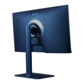 MSI Modern MD241P 24" 75Hz FHD IPS HDMI USB Type-C Swivel Pivot Height Adjust Tilt Built-in Speakers Monitor UltraMarine - Image 8