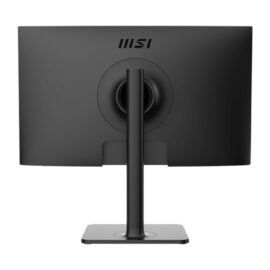 MSI Modern MD241P 24" 75Hz FHD IPS HDMI USB Type-C Swivel Pivot Height Adjust Tilt Built-in Speakers Monitor Black - Image 5