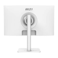 MSI Modern MD241PW 24" 75Hz FHD IPS HDMI USB Type-C Swivel Pivot Height Adjust Tilt Built-in Speakers Monitor White - Image 5