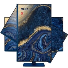 MSI Modern MD272QP 27″ 75Hz QHD HDMI, DisplayPort, USB Type-C Built-in Speakers IPS Monitor Ultramarine - Image 3