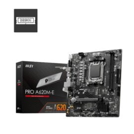 MSI PRO A620M-E AM5 AMD A620 SATA 6Gb/s DDR5 mATX Motherboard - Image 7