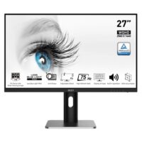 MSI Pro MP273QP 27” 16:9 75Hz 1ms IPS WQHD AMD FreeSync HDMI, DisplayPort, Monitor