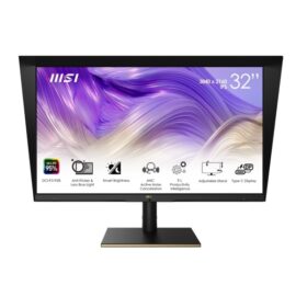 MSI Summit MS321UP 32" 4K HDR UHD Integrated KVM 136% sRGB USB-Type C Monitor