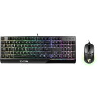 MSI Vigor GK30 Combo Gaming Keyboard,GM11 Gaming Mouse