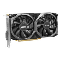 MSI Ventus GeForce RTX 3050 8GB 2X XS OC GDDR6 PCI Express 4.0 x8 ATX Graphics Cards - Image 3
