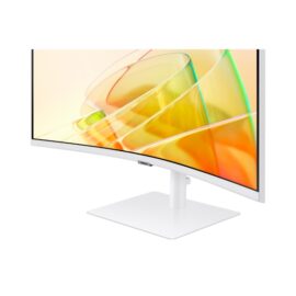 SAMSUNG ViewFinity S6 34" LS34C650 65TC A UWQHD Display, 100Hz Refresh Rate, 5ms Response Time, 1000R Curvature, Built-In Speaker, KVM Switch, FreeSync Technology Monitor - Image 9