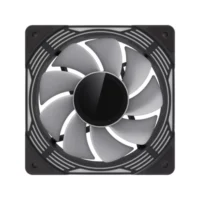 GAMEMAX KF300R BK, Reverse 120mm Black Frame ARGB Fan 3-in-1 Kit, Reverse Fan Blade for Power Supply Shroud/Bottom 5