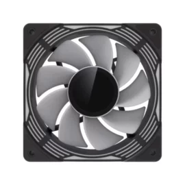 GAMEMAX KF300R BK, Reverse 120mm Black Frame ARGB Fan 3-in-1 Kit, Reverse Fan Blade for Power Supply Shroud/Bottom 5