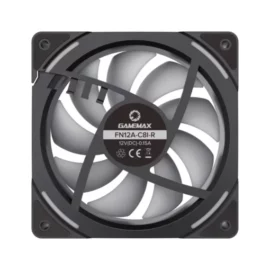 GAMEMAX KF300R BK, Reverse 120mm Black Frame ARGB Fan 3-in-1 Kit, Reverse Fan Blade for Power Supply Shroud/Bottom 4
