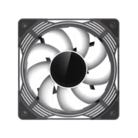 GAMEMAX KF300 BK, 120mm Black Frame ARGB Fan 3-in-1 Kit, Includes Premium V4.0 ARGB HUB with Wireless Remote Controller 5