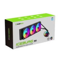 GAMEMAX ICEBURG 360 Infinity Liquid CPU Cooler 360mm Addressable RGB & PWM Pump & Fans 300W TDP AIO Water Cooler for Intel LGA 1700/1200/115X AMD AM5/AM4 9