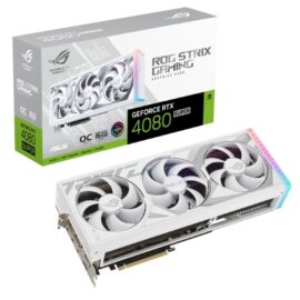 ASUS ROG Strix GeForce RTX 4080 SUPER White OC Edition Gaming Graphics Card