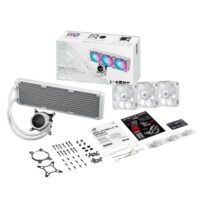 ASUS ROG Strix LC III 360 ARGB all-in-one CPU Liquid Cooler White - Image 7