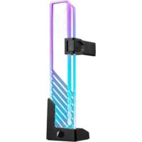 Cooler Master ARGB GPU Support Bracket, Edge-Lit ARGB Tempered Glass, Universal GPU Bracket, Multiple Orientations