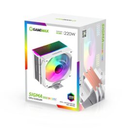 GAMEMAX Sigma 550 Infinity White Tower CPU Air Cooler - Image 10