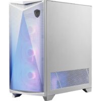 MSI MPG GUNGNIR 300R AIRFLOW ,2xUSB 3.2 Gen 1, 1xUSB 3.2 Gen2 Type-C, 4x120mm PWM ARGB Fan, ARGB+PWM Control Board, Tempered Glass Window, White - Image 4
