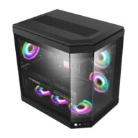 GameMax HYPE Premium Mid-Tower ATX PC Case Black - Image 2
