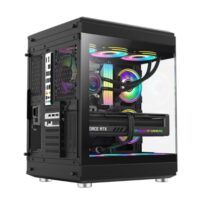 GameMax HYPE Premium Mid-Tower ATX PC Case Black - Image 4