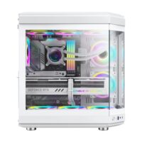 GameMax HYPE Premium Mid-Tower ATX PC Case White - Image 5