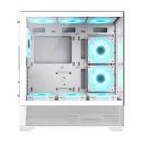 GameMax Vista AW Mid-Tower PC ATX Gaming Case White - Image 5